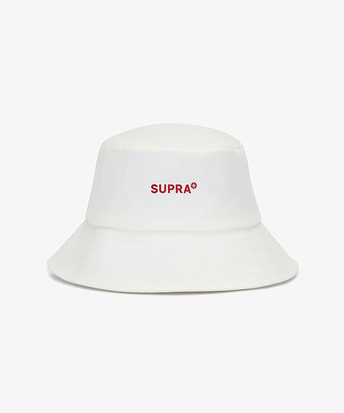 수프라(SUPRA) 로고 베이직 버킷햇(WHITE)