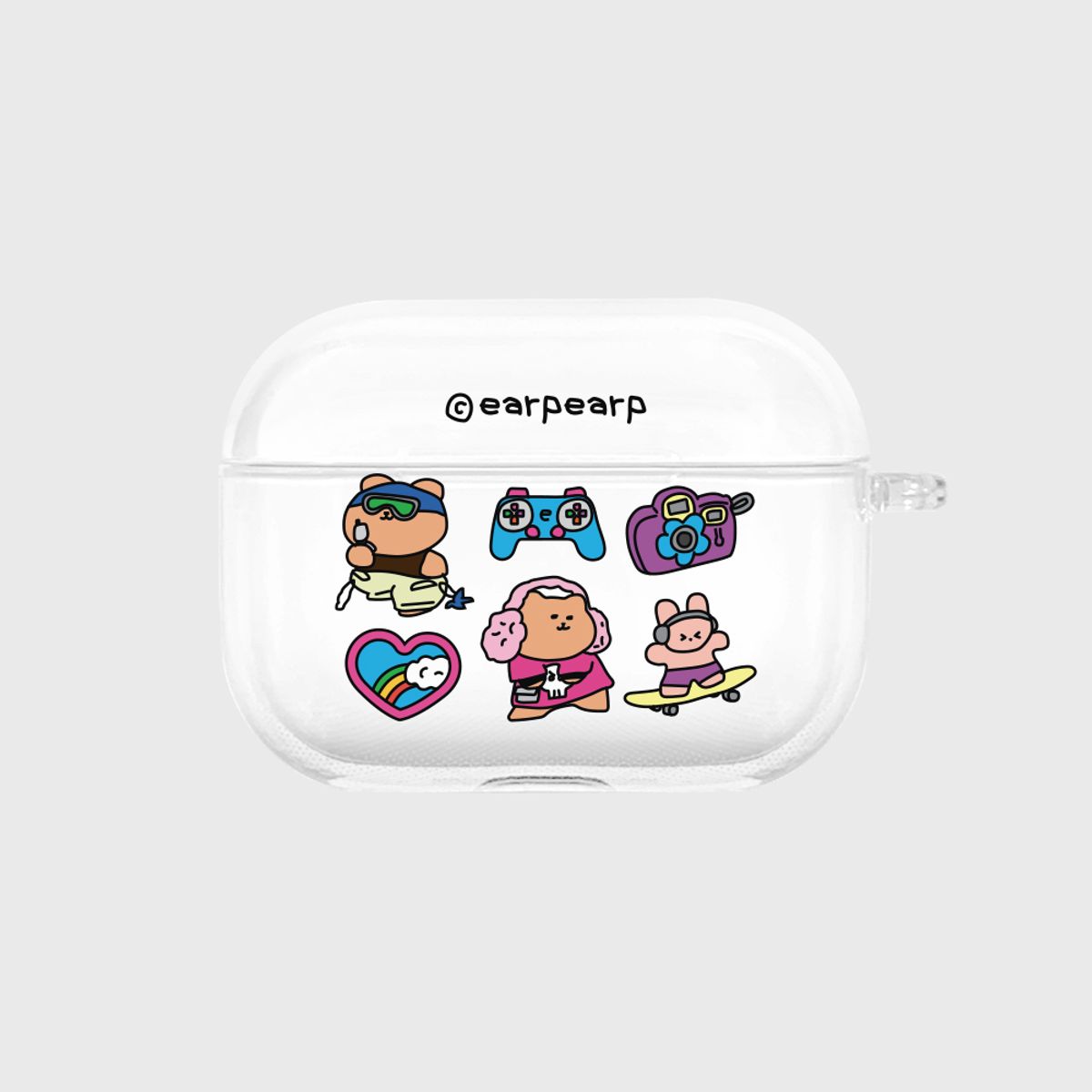 어프어프(EARPEARP) [프로3 추가]COVY WEEKEND LIFE(에어팟프로-클리어하드)