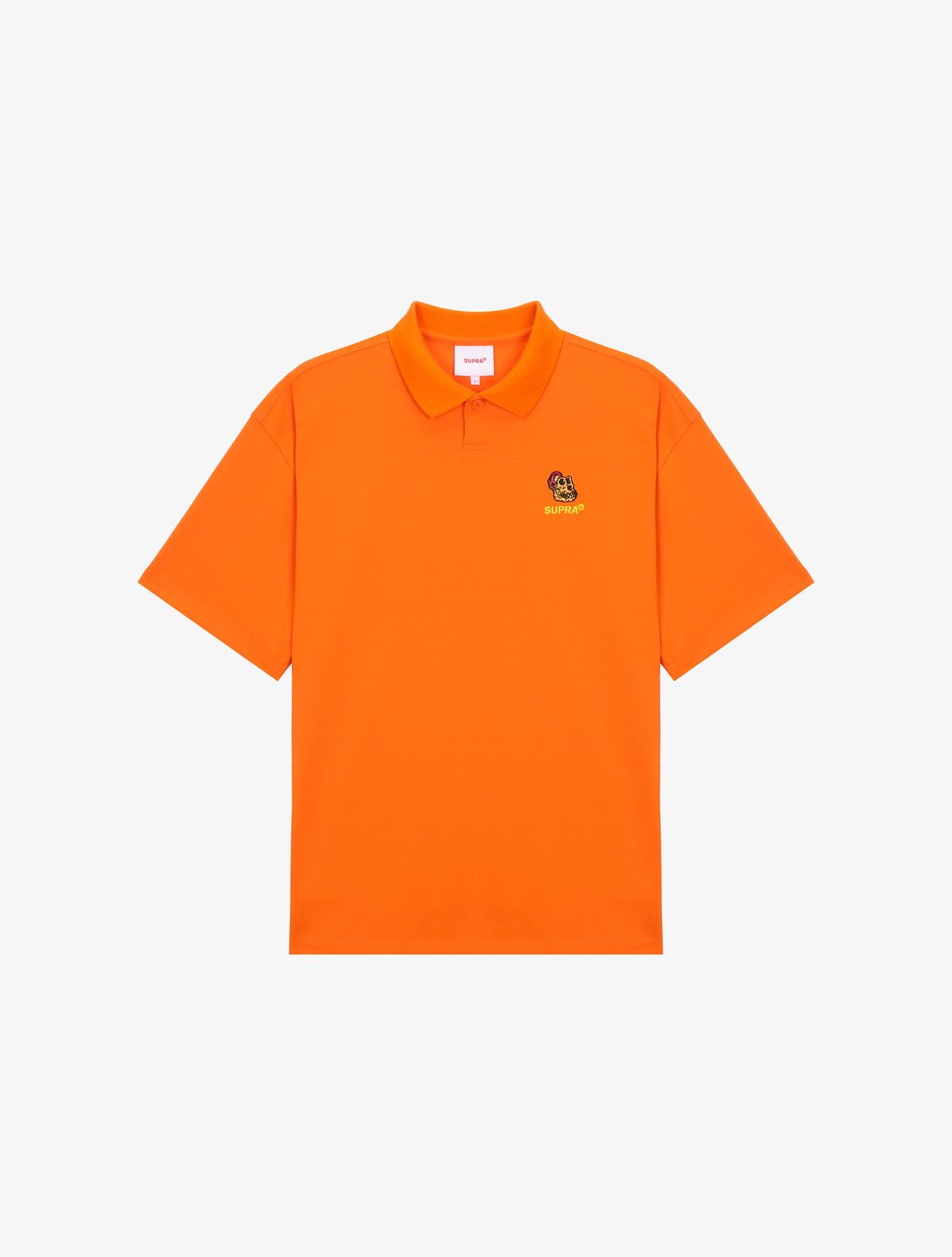 수프라(SUPRA) BAYC 폴로 티셔츠(ORANGE)