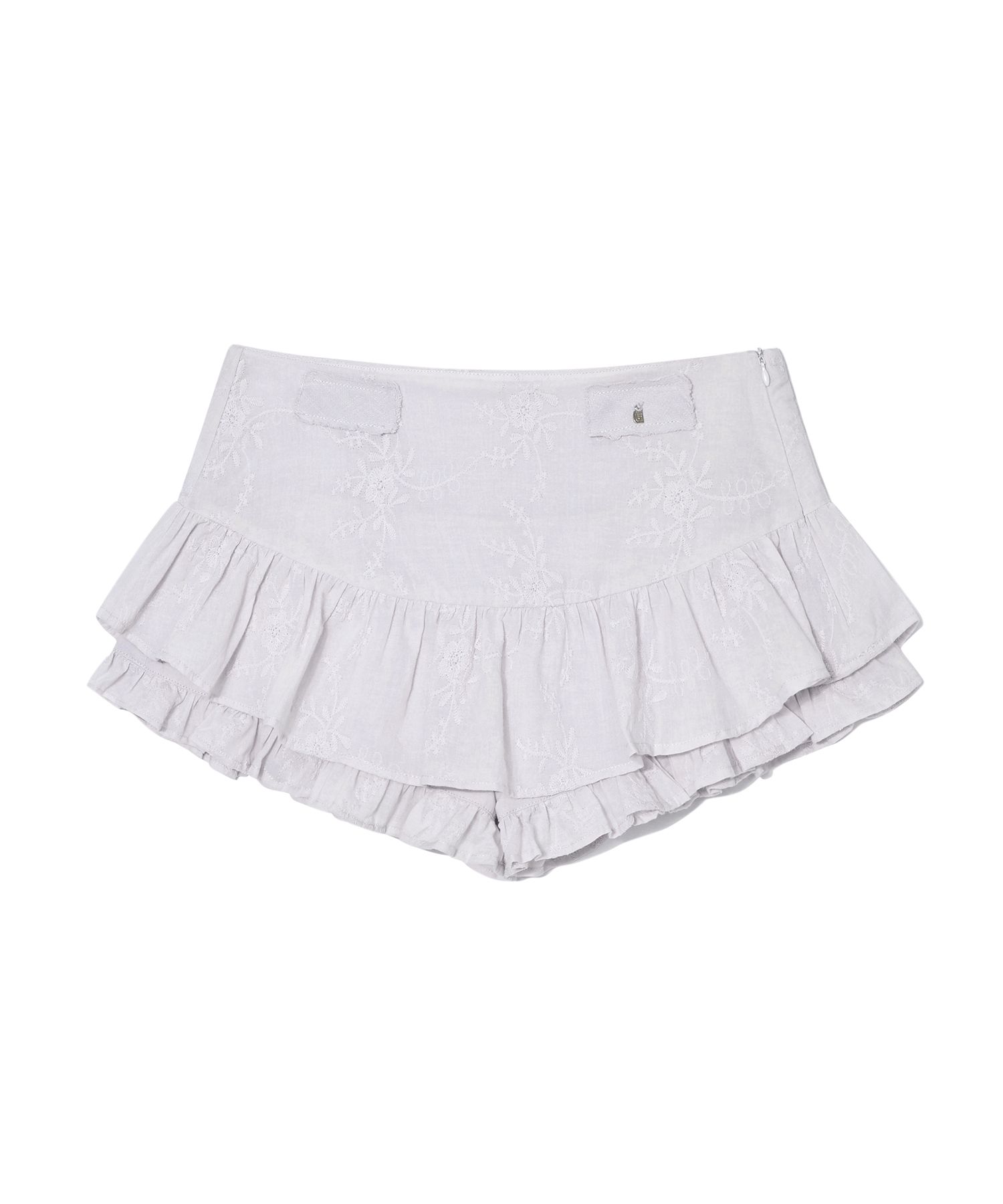 MUSINSA | GLOWNY RODEO MICRO MINI SKIRT (BABY BLUE)