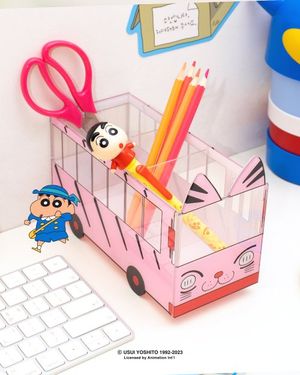 짱구는 못말려 유치원 버스 책상 정리함