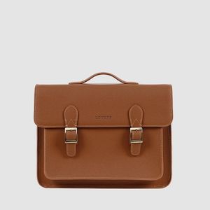 남자 가죽 사첼백 LO-5423 BR