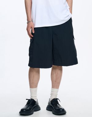 BERMUDA HALF CARGO PANTS BLACK