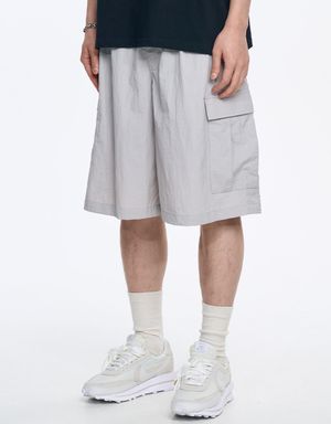 BERMUDA HALF CARGO PANTS GRAY