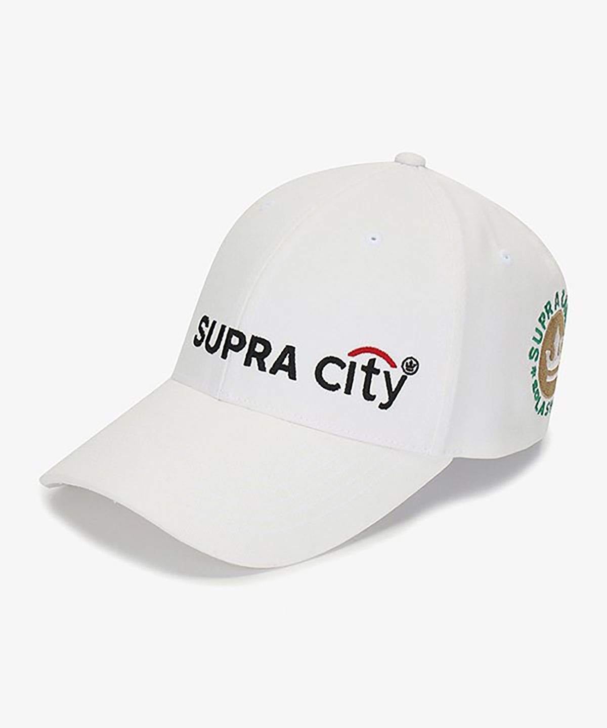 수프라(SUPRA) 로고 자수패치 스트럭쳐 볼캡