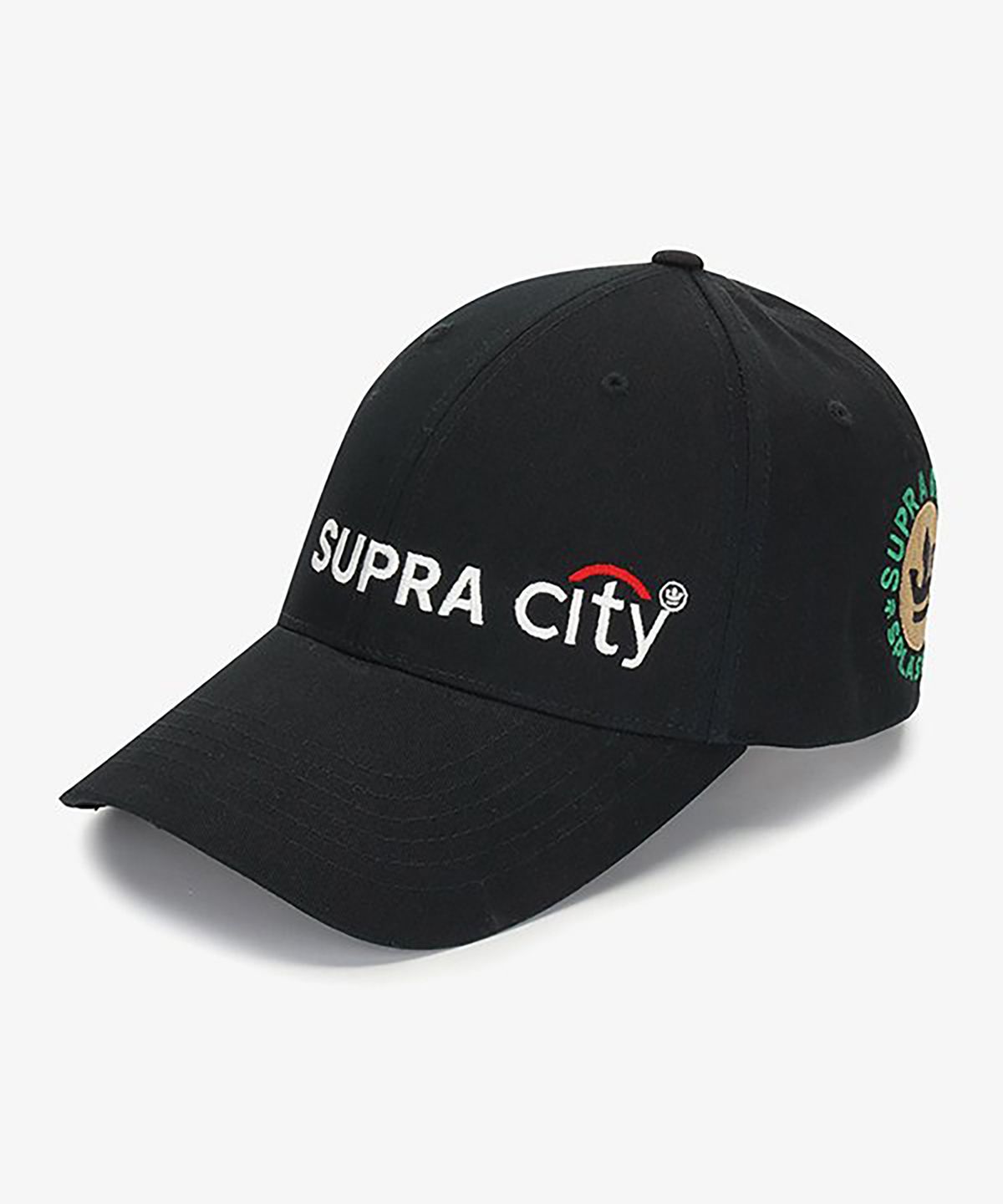 수프라(SUPRA) 로고 자수패치 스트럭쳐 볼캡