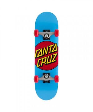 Classic Dot Super Micro Blue Skateboard Complete - 7.25