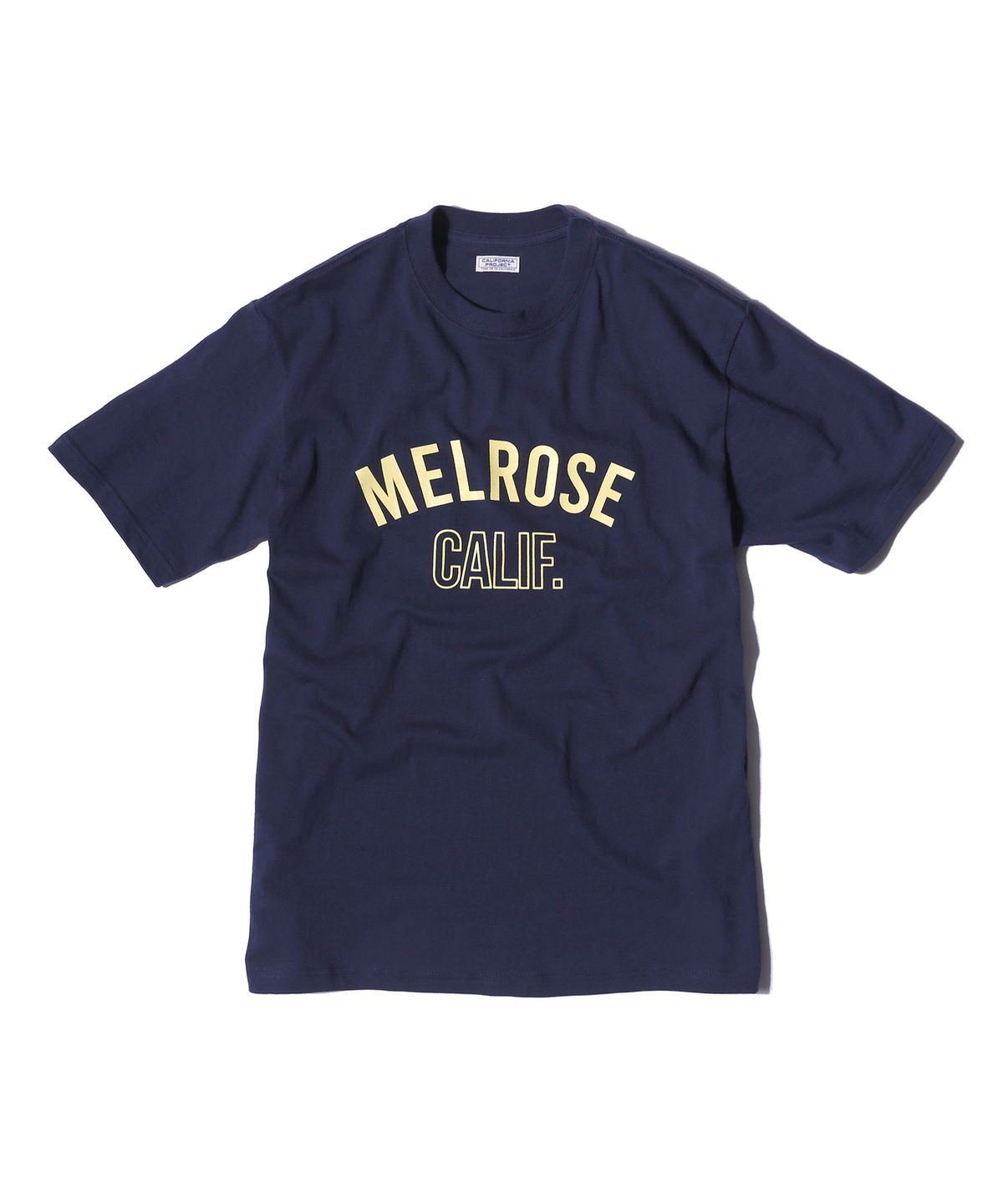 캘리포니아 프로젝트(CALIFORNIA PROJECT) AVE. PROJECT T-SHIRTS MELROSE (NAVY)