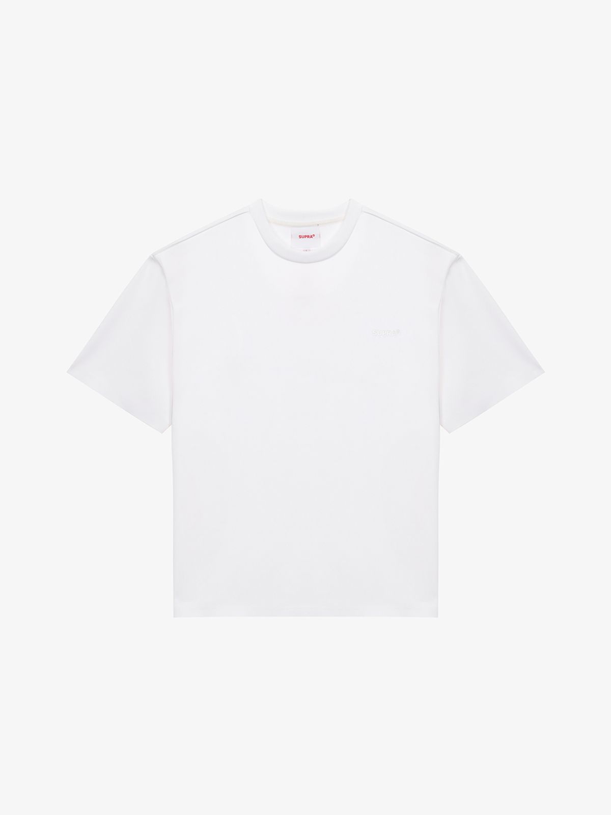 수프라(SUPRA) 버터플라이 오버핏 그래픽 반팔 티셔츠(WHITE)