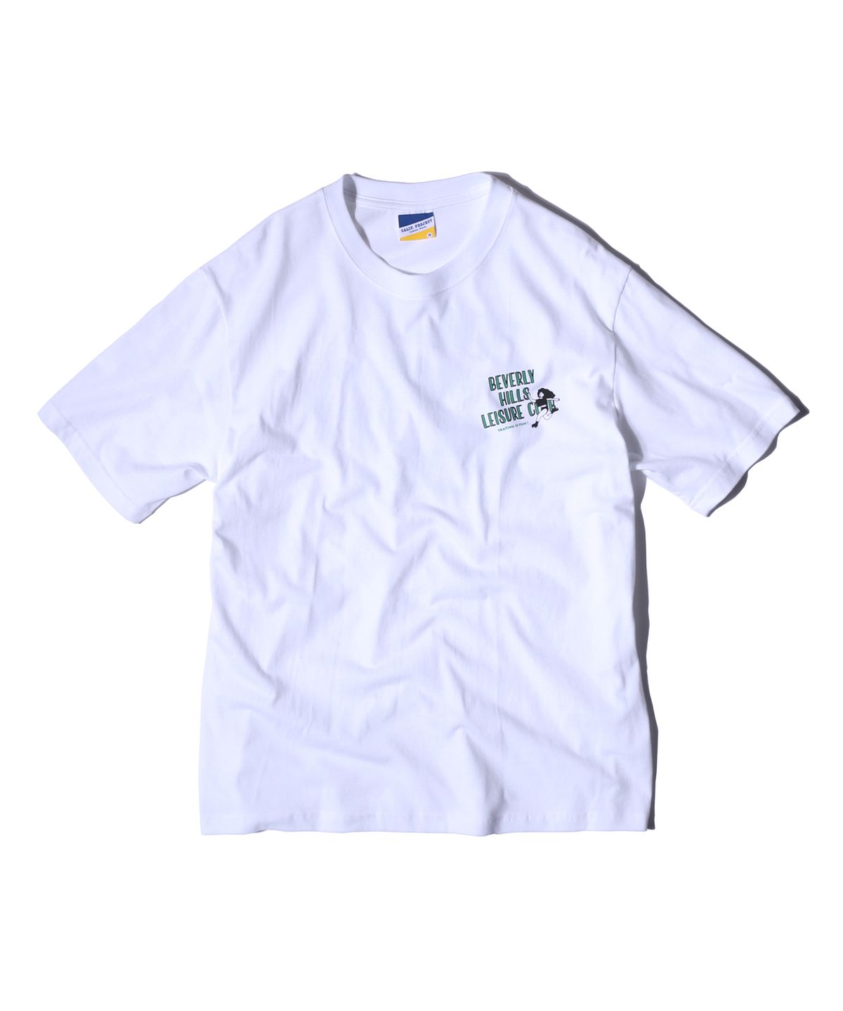 캘리포니아 프로젝트(CALIFORNIA PROJECT) ROLLER GIRL T-SHIRTS (WHITE)