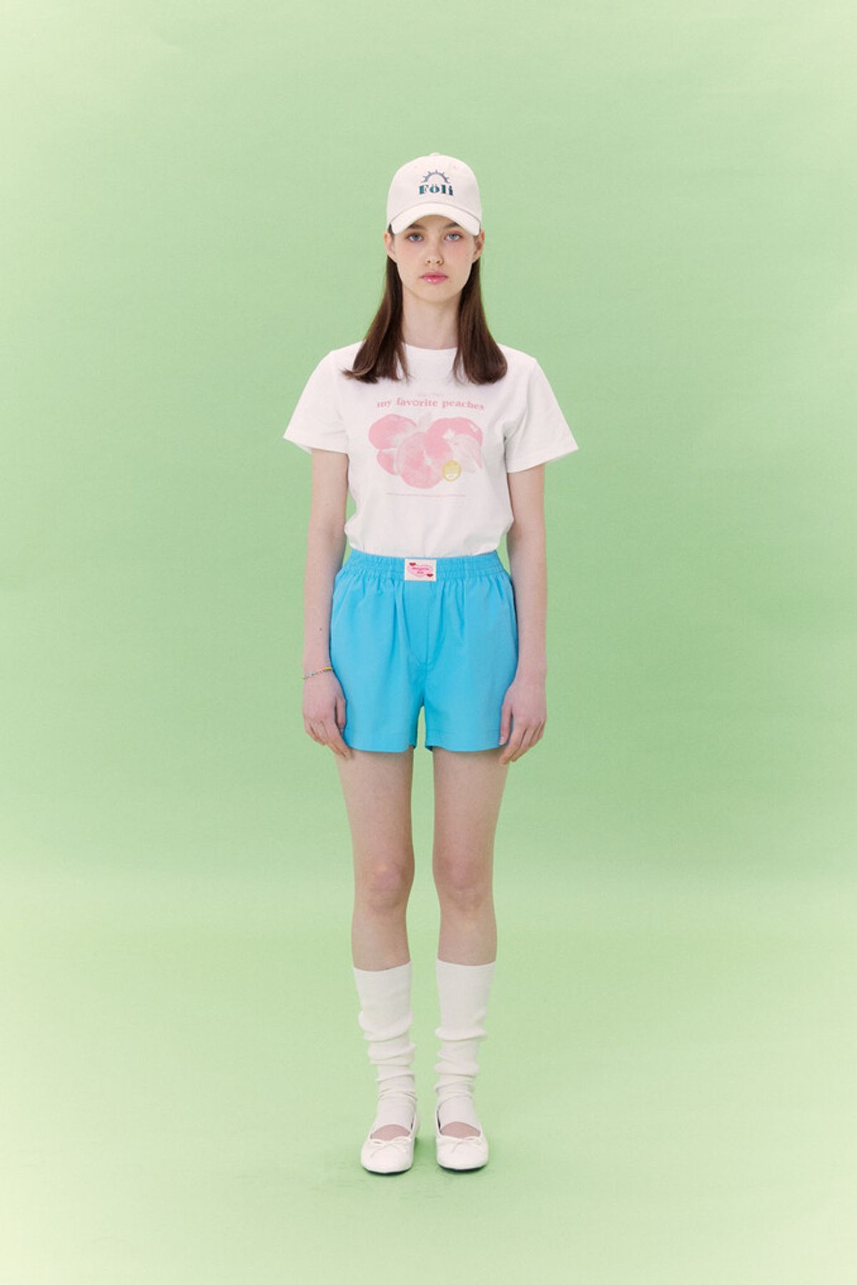 폴리(FOLI) Love Punch Shorts Blue