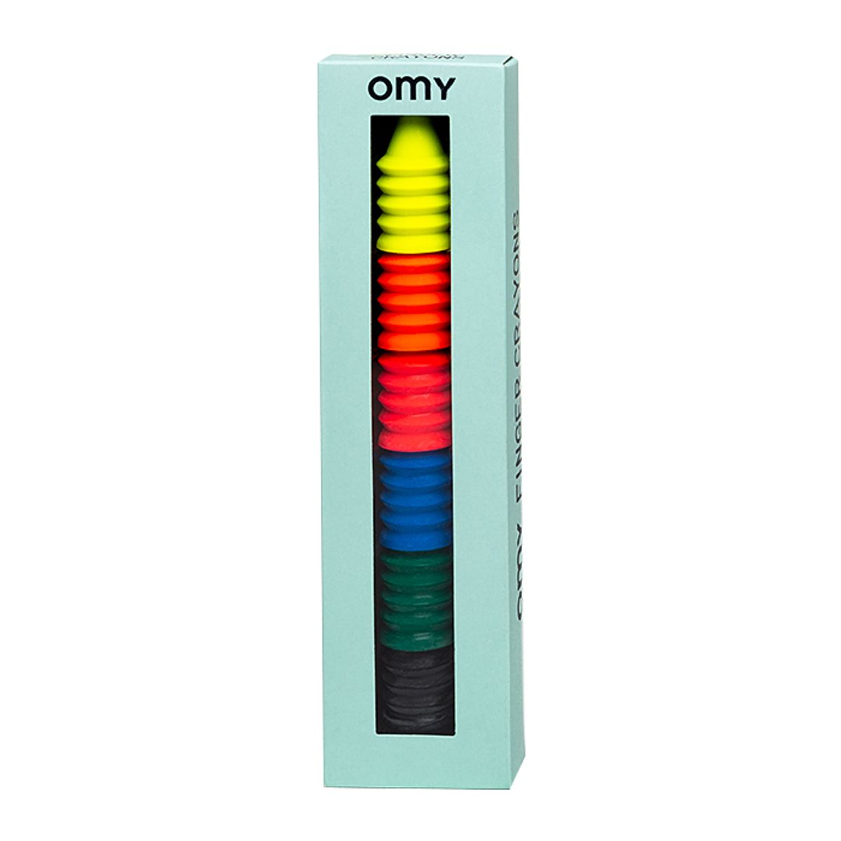 오마이(OMY) 핑거 크레용-6pc(CRA08)