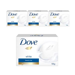 비누 대용량 135g 화이트바 x 4개