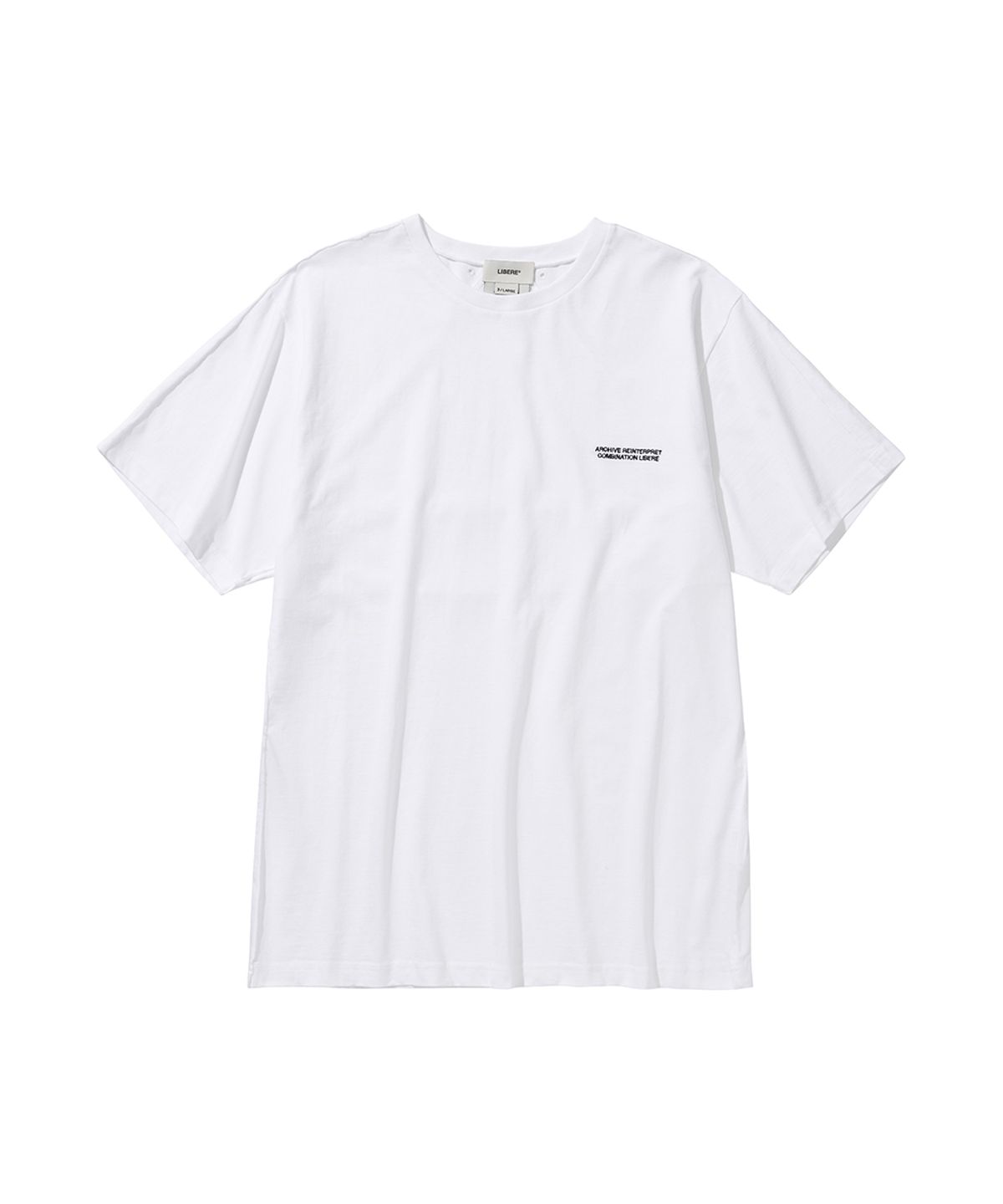 리베레(LIBERE) ARC SS T-SHIRT / WHITE