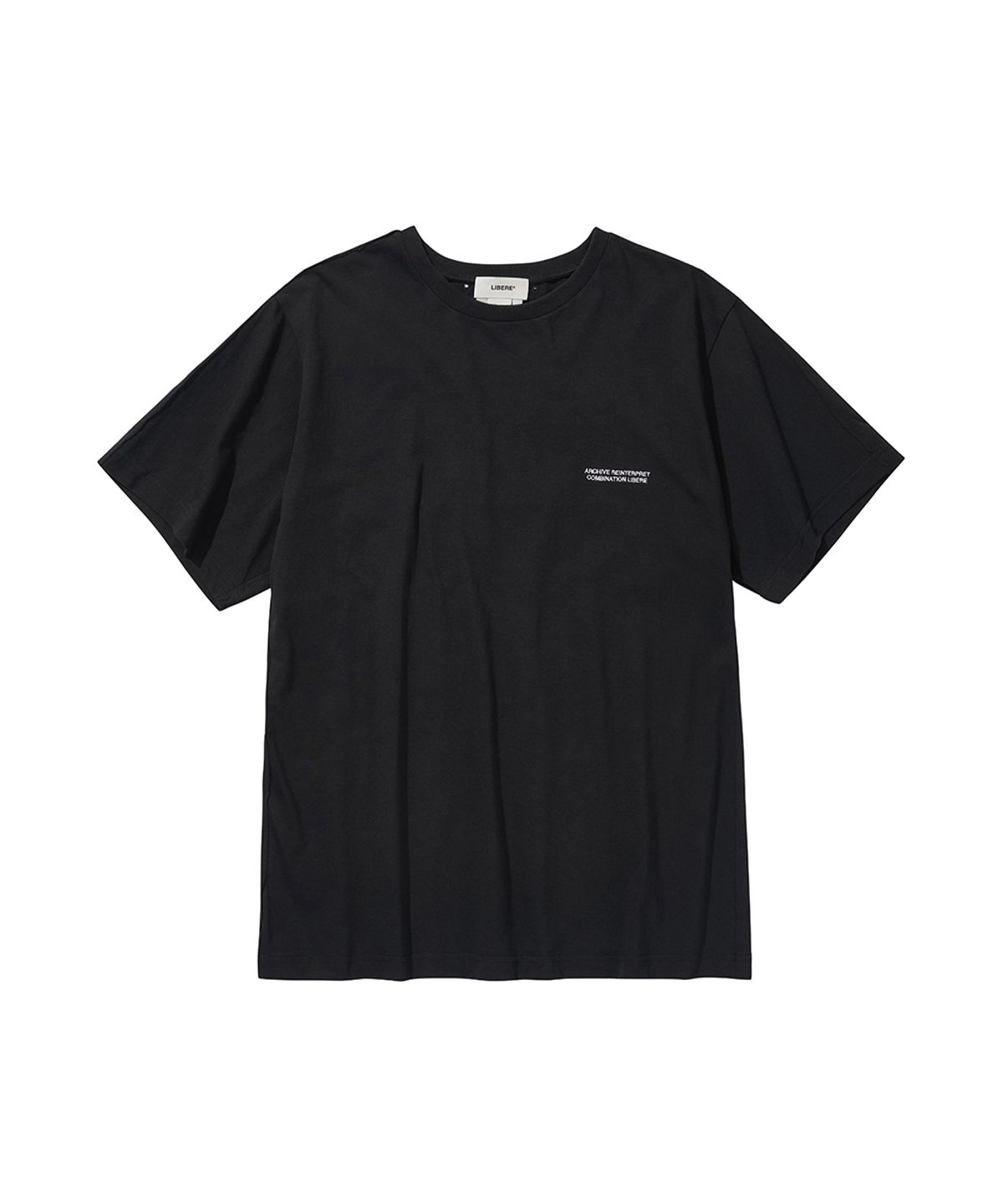 리베레(LIBERE) ARC SS T-SHIRT / BLACK