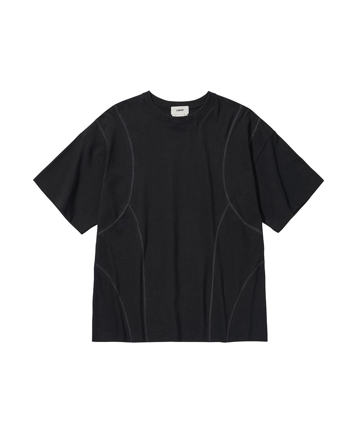 리베레(LIBERE) WAVE T-SHIRT / BLACK