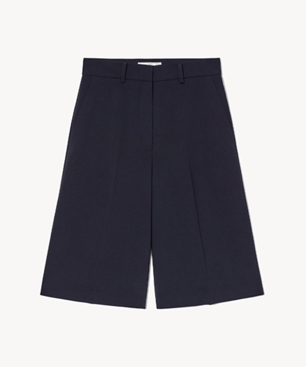 리디피(RIDIFI) CREPE BERMUDA PANTS_DEEP NAVY