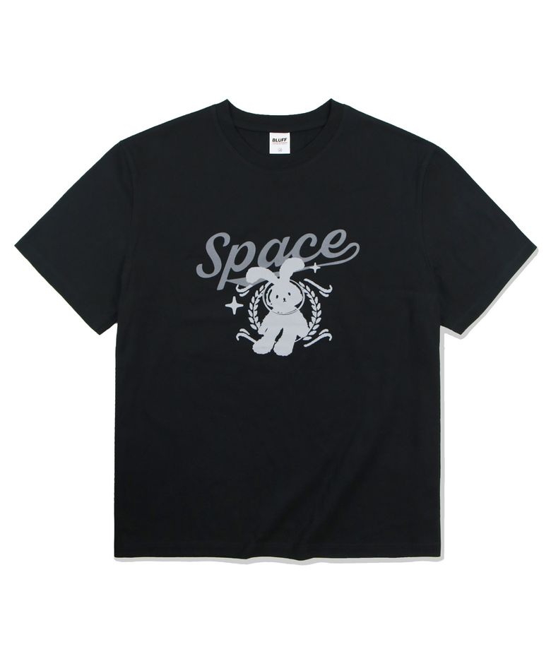 스페이스 레빗 티셔츠 [BLACK]