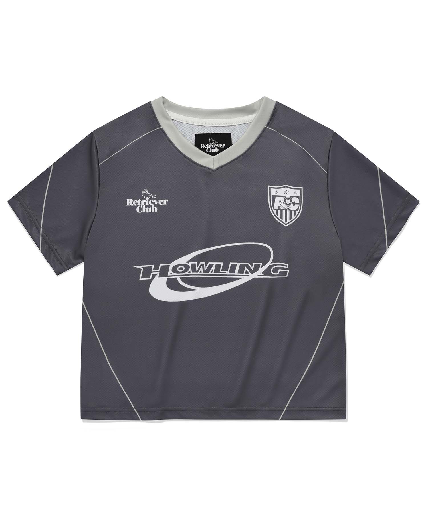 ★送料・関税込★RETRIEVER CLUB★HOWLING SOCCER JERSEY★ MUSINSA | RETRIEVER CLUB HOWLING SOCCER JERSEY [WHITE]