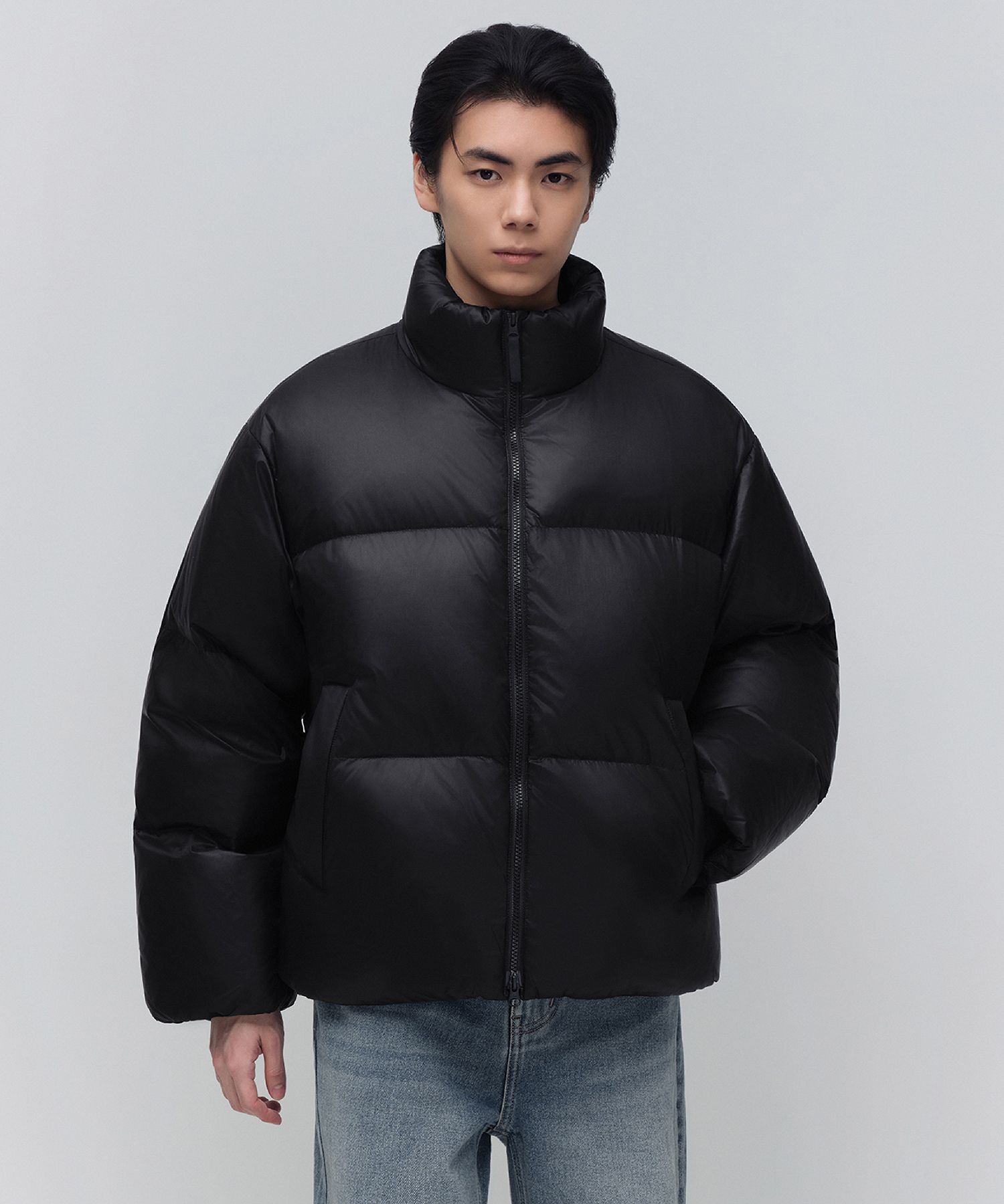 MUSINSA公式 | MUSINSA STANDARD Ripstop down puffer short padded