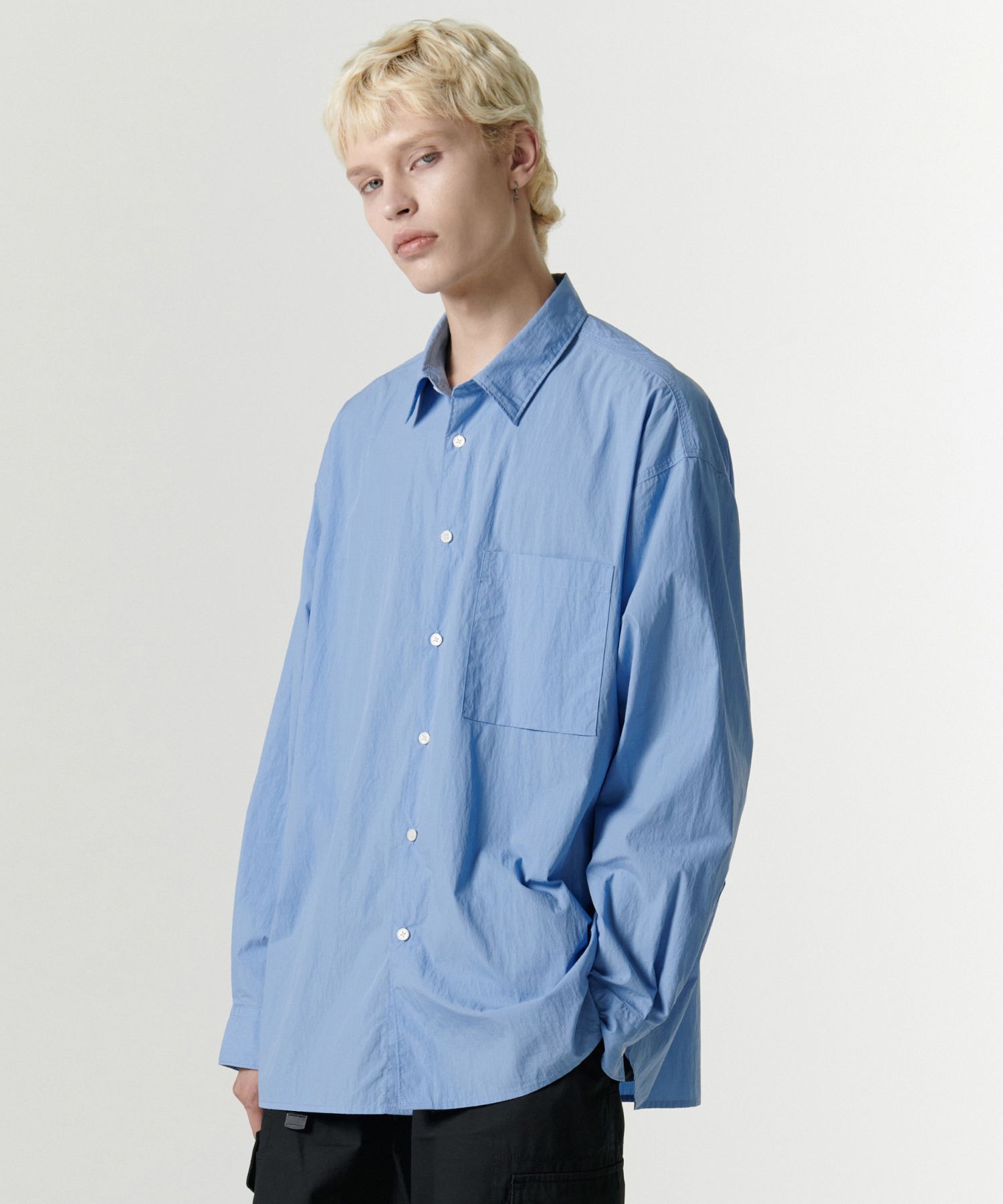 MUSINSA | MUSINSA STANDARD City Leisure CN Oversized Shirt