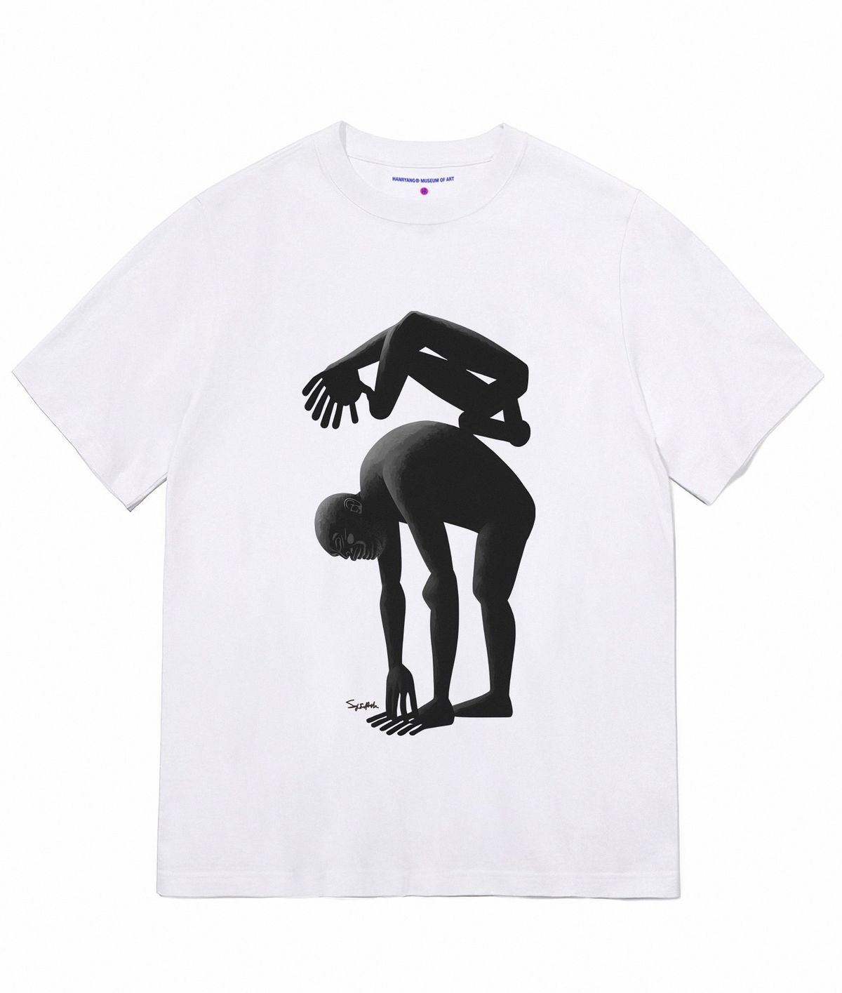 한량 컬렉티브(HANRYANG COLLECTIVE) HR® 0029 untitled short sleeved tshirt white 반팔티