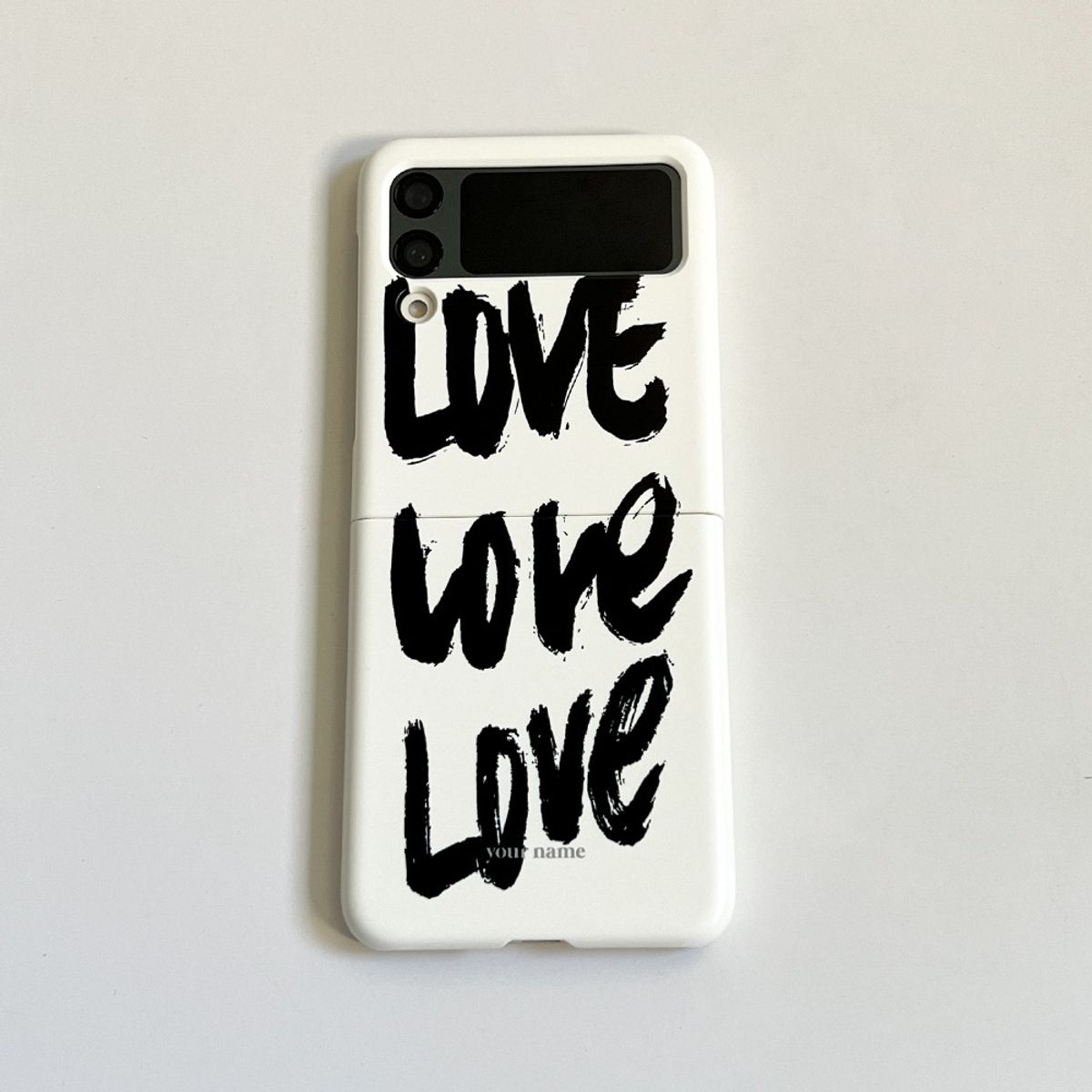 에이쓰리비쓰리(A3B3) (Z Flip 3.4.5) Love Love Love Ivory