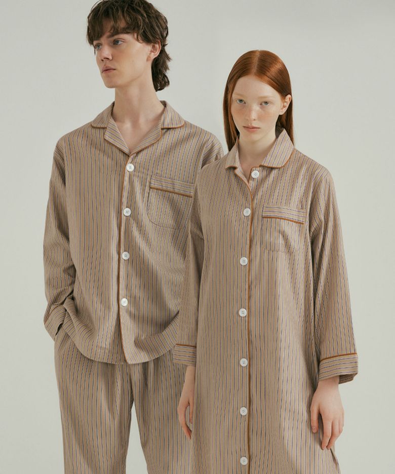 [웜모달] (couple) Caramel Pajama Set + Lounge Shirt