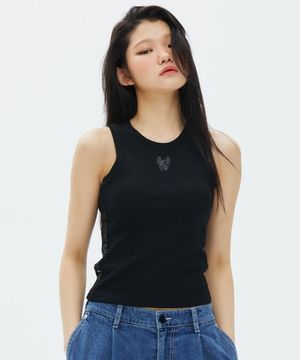 여성) 베이직 골지 슬리브리스