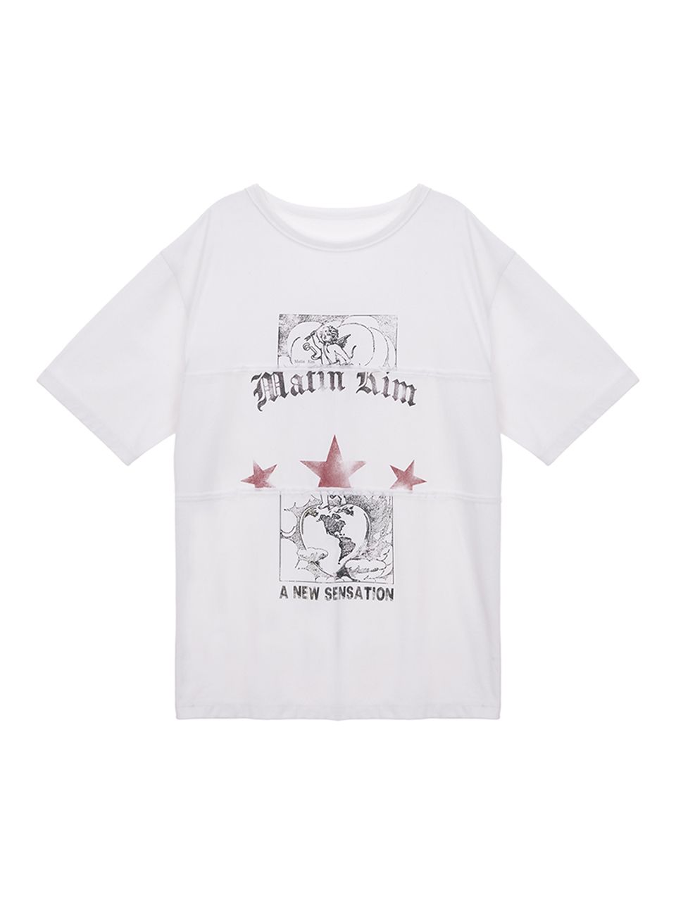 MUSINSA | MATIN KIM MATIN CUPID TOP IN WHITE