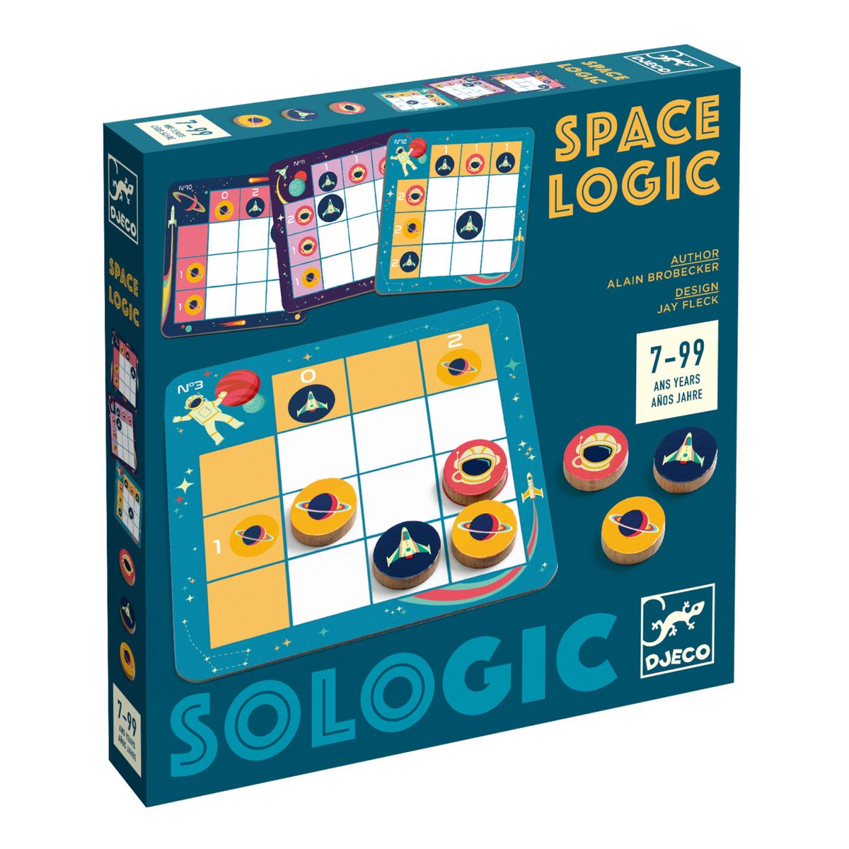 아스모디(ASMODEE) 드제코 스페이스 로직 SPACE LOGIC 보드게임 (7세 추천)
