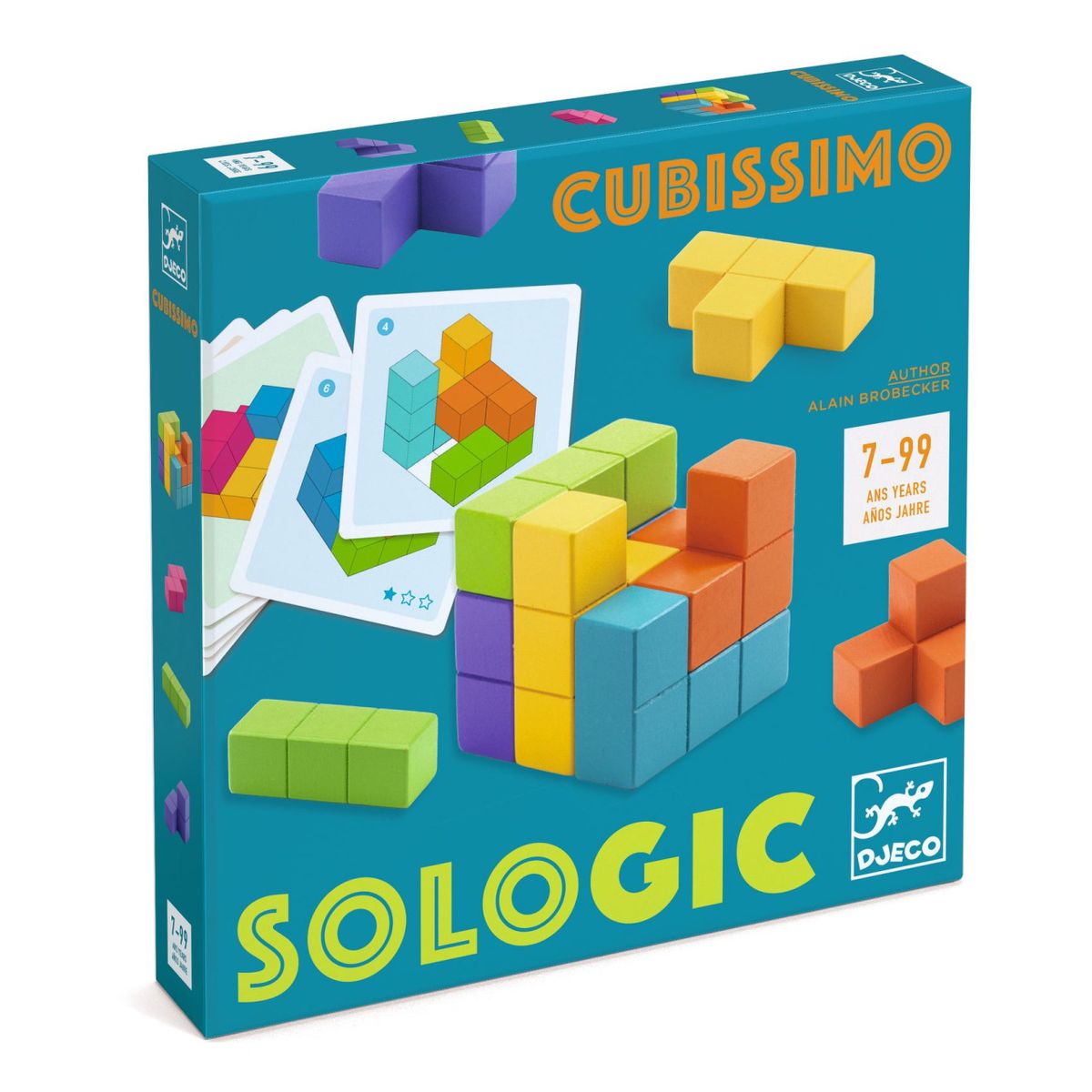 아스모디(ASMODEE) 드제코 큐비시모 CUBISSIOMO 보드게임 (7세 추천)