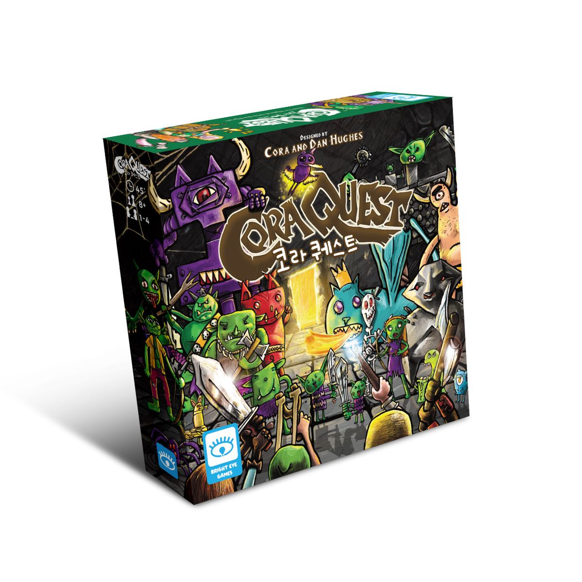 아스모디(ASMODEE) 코라퀘스트 보드게임 던전크롤링 입문작