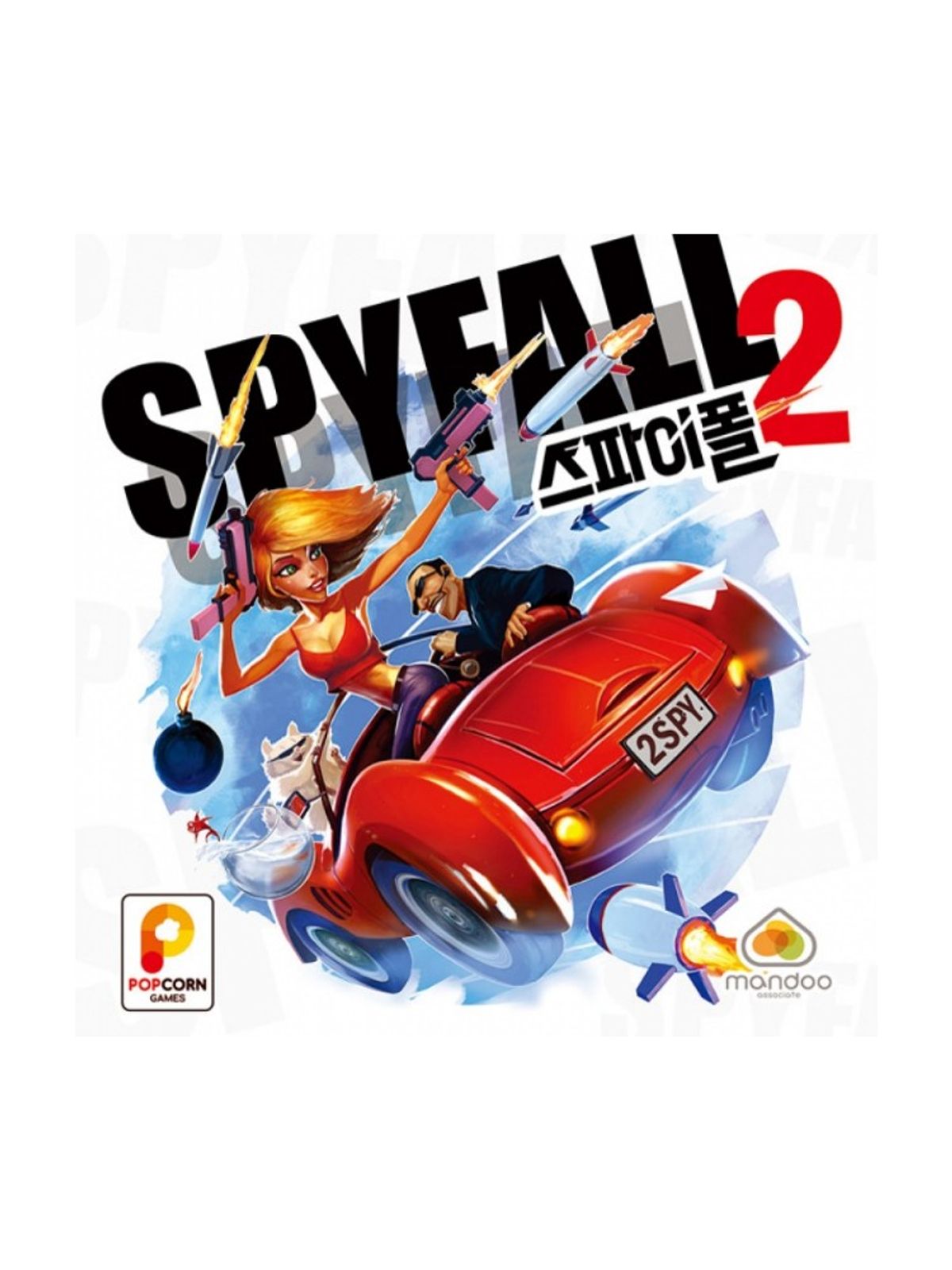 아스모디(ASMODEE) 스파이폴2 마피아 보드게임 카드 단체 성인