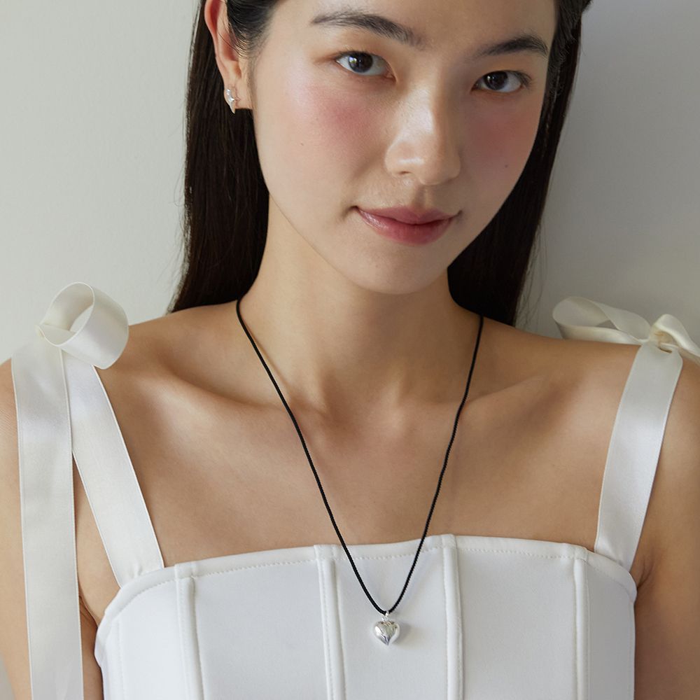 ネックレス・ペンダント TATIANA (Silver 925) Universe Heart String Necklace NZ2102 Designer fashion, Seoul-fully created | W Concept