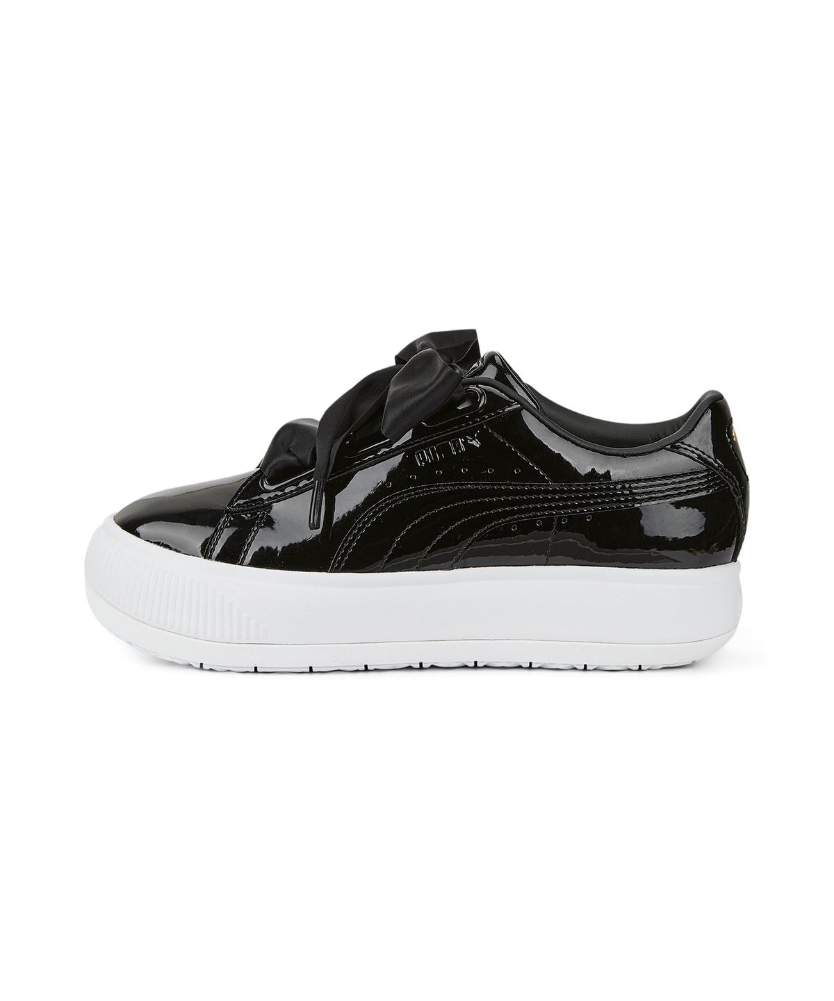 푸마(PUMA) 스웨이드 마유 하트 페인트 W - 블랙 / 385967-02