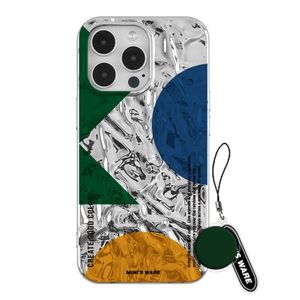 [아이폰16추가] BETTER IN COIOR WAVE CASE_GREEN BLUE