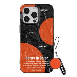 [아이폰16추가] BETTER IN COIOR WAVE CASE_ORANGE