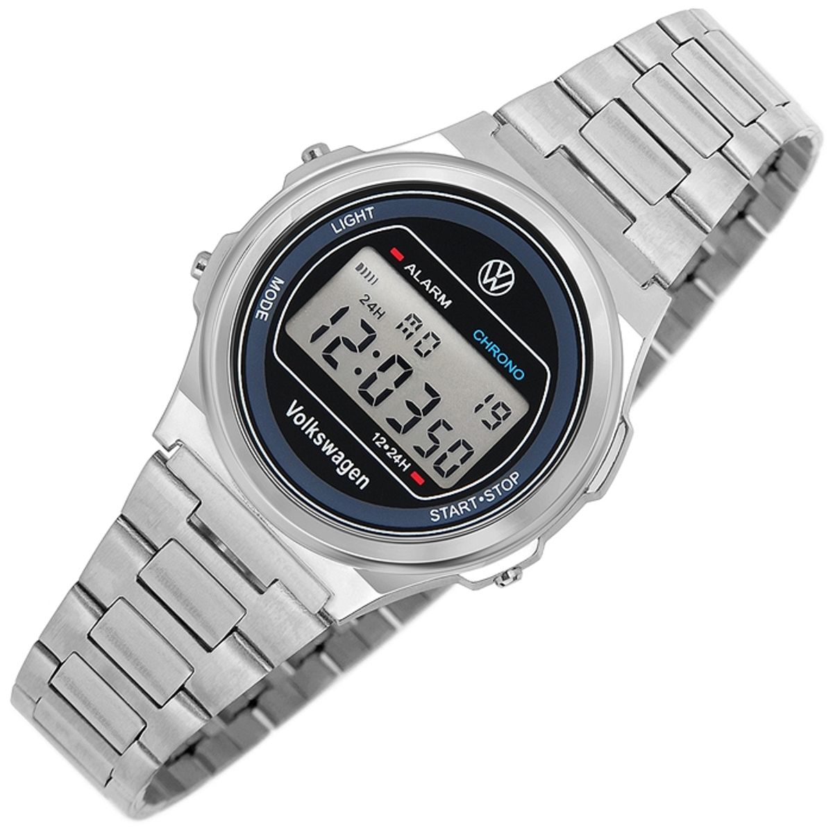 폭스바겐 와치(VOLKSVAGEN WATCH) 뉴트로 라운드 디지탈 시계