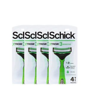 익스트림3 휴대용 면도기 4입 4개