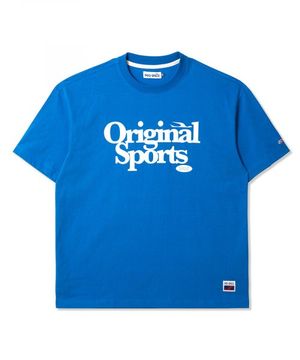 BASIC BIG LOGO T-SHIRT BLUE