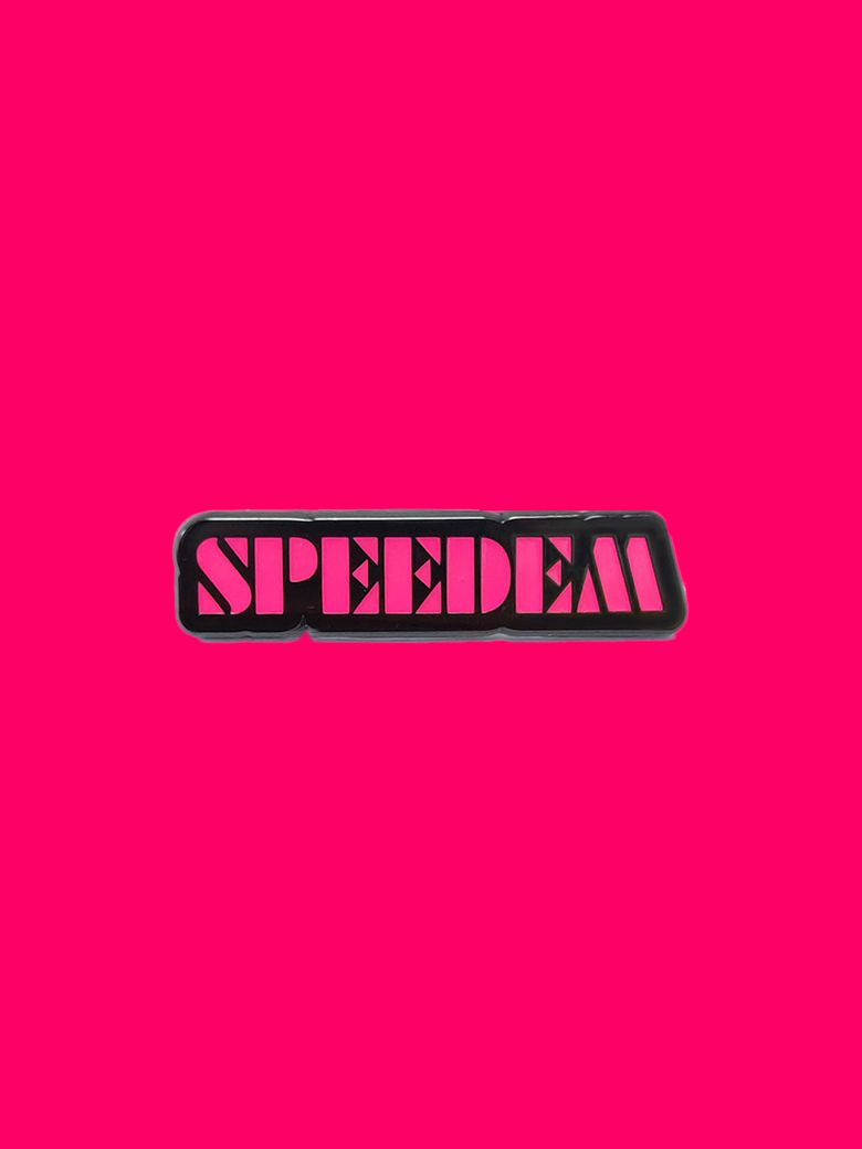 SPEEDEM LOGO 핀 뱃지