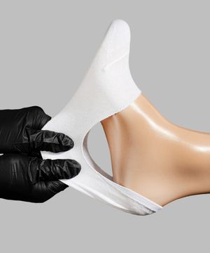 [10PACK]3단 실리콘  더블밴드 페이크삭스 4color