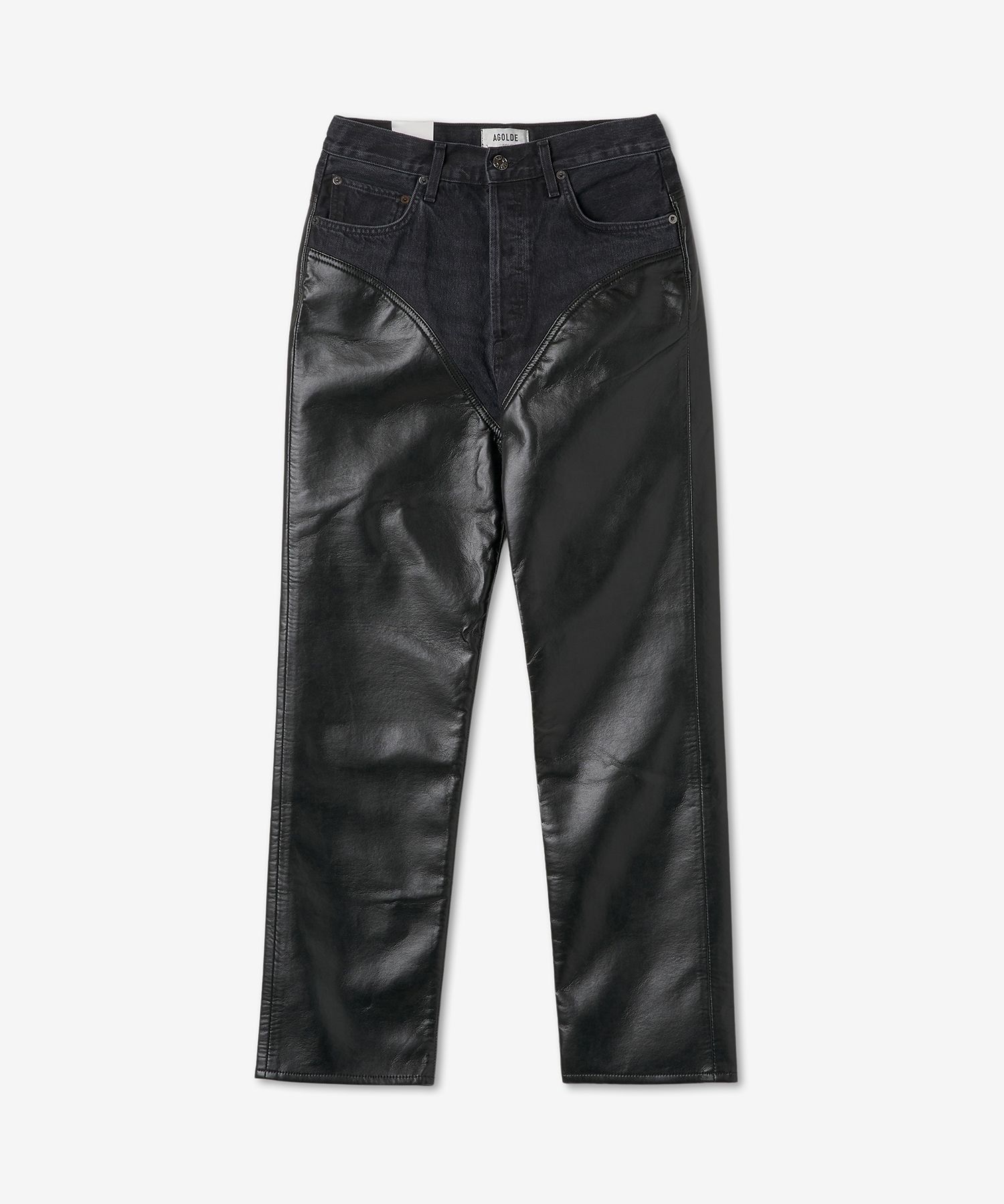パンツ AGOLDE Hybrid Straight Leg Pants Black A90801157FRMDX A90801 MUSINSA | AGOLDE Hybrid Straight Leg Pants - Black