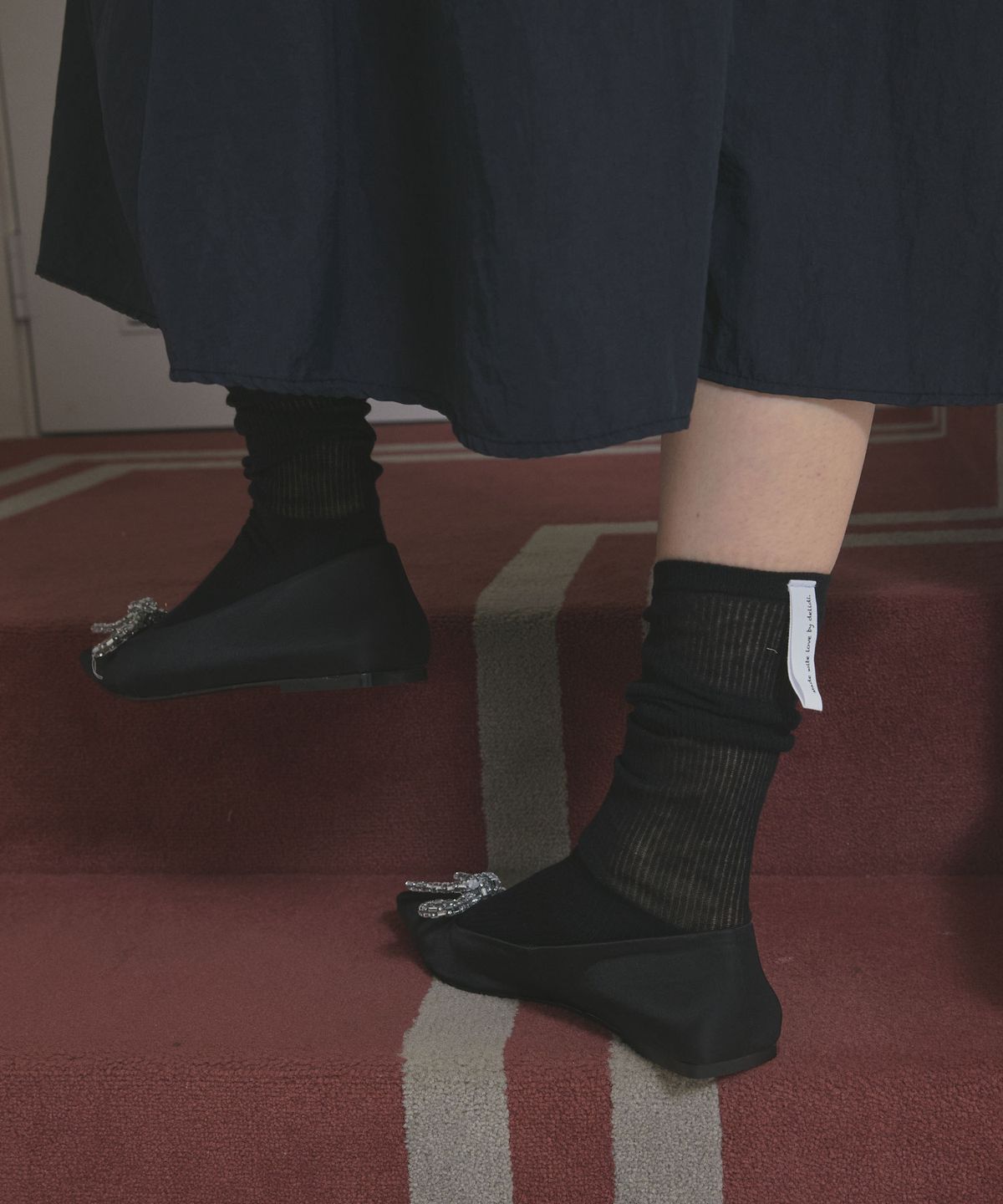 딜라이디(DELIDI) Beso socks (black)