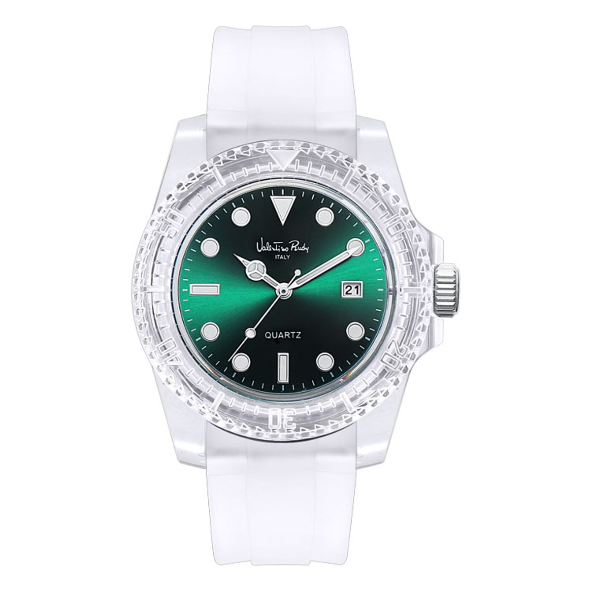 발렌티노 루디(VALENTINO RUDY) VR6584A-GRWT 남여공용 젤리 손목시계