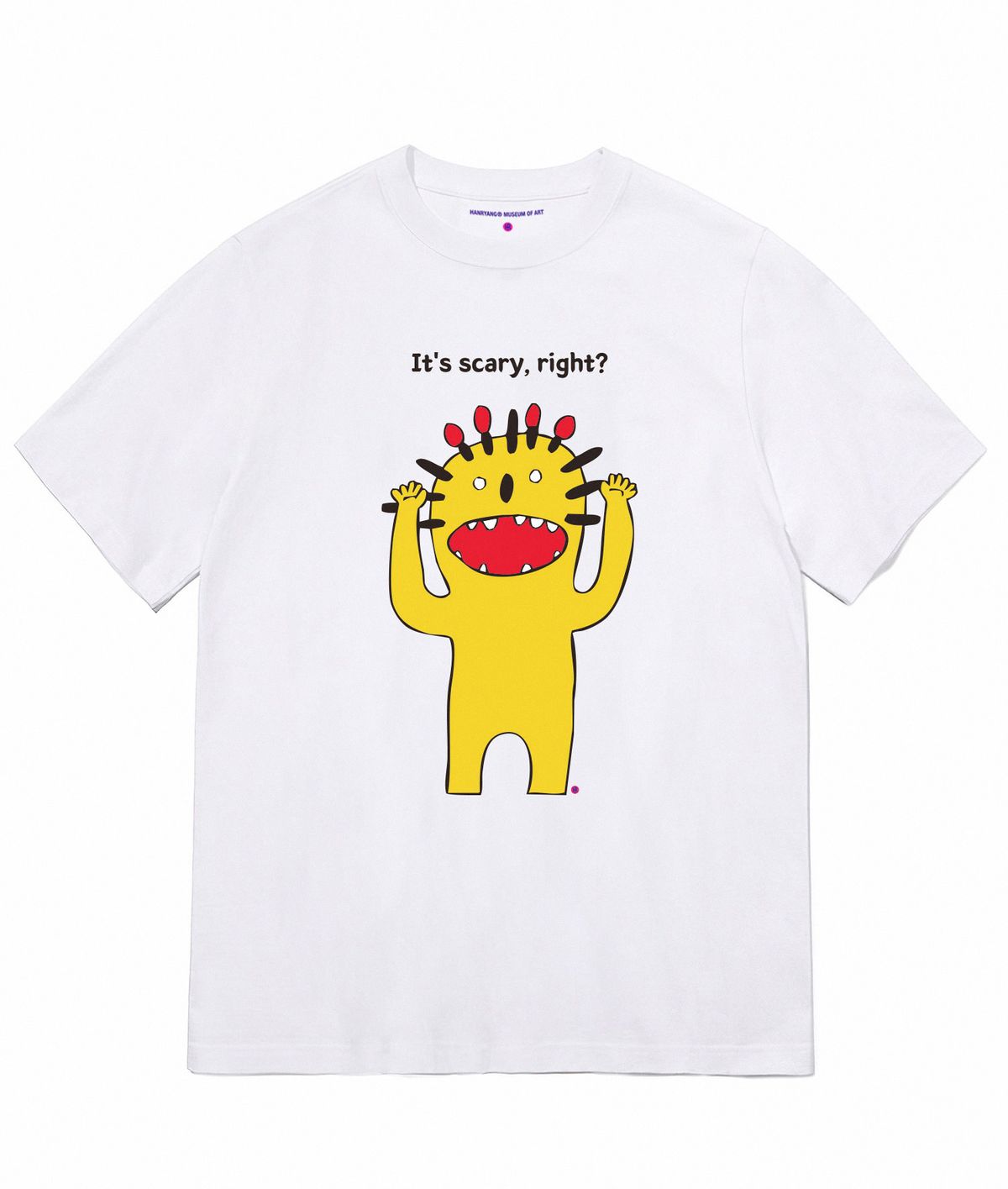 한량 컬렉티브(HANRYANG COLLECTIVE) HR® 0035 little tiger short sleeved tshirt white 반팔티
