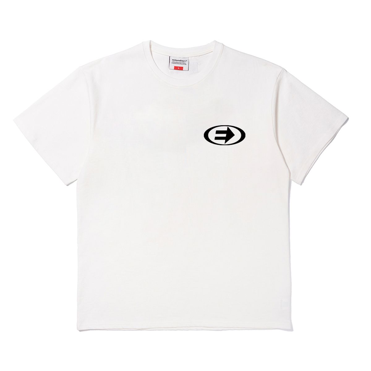 엑스트라오디너리(EXTRAORDINARY) EX SPORT SYMBOL TEE  OFF WHITE