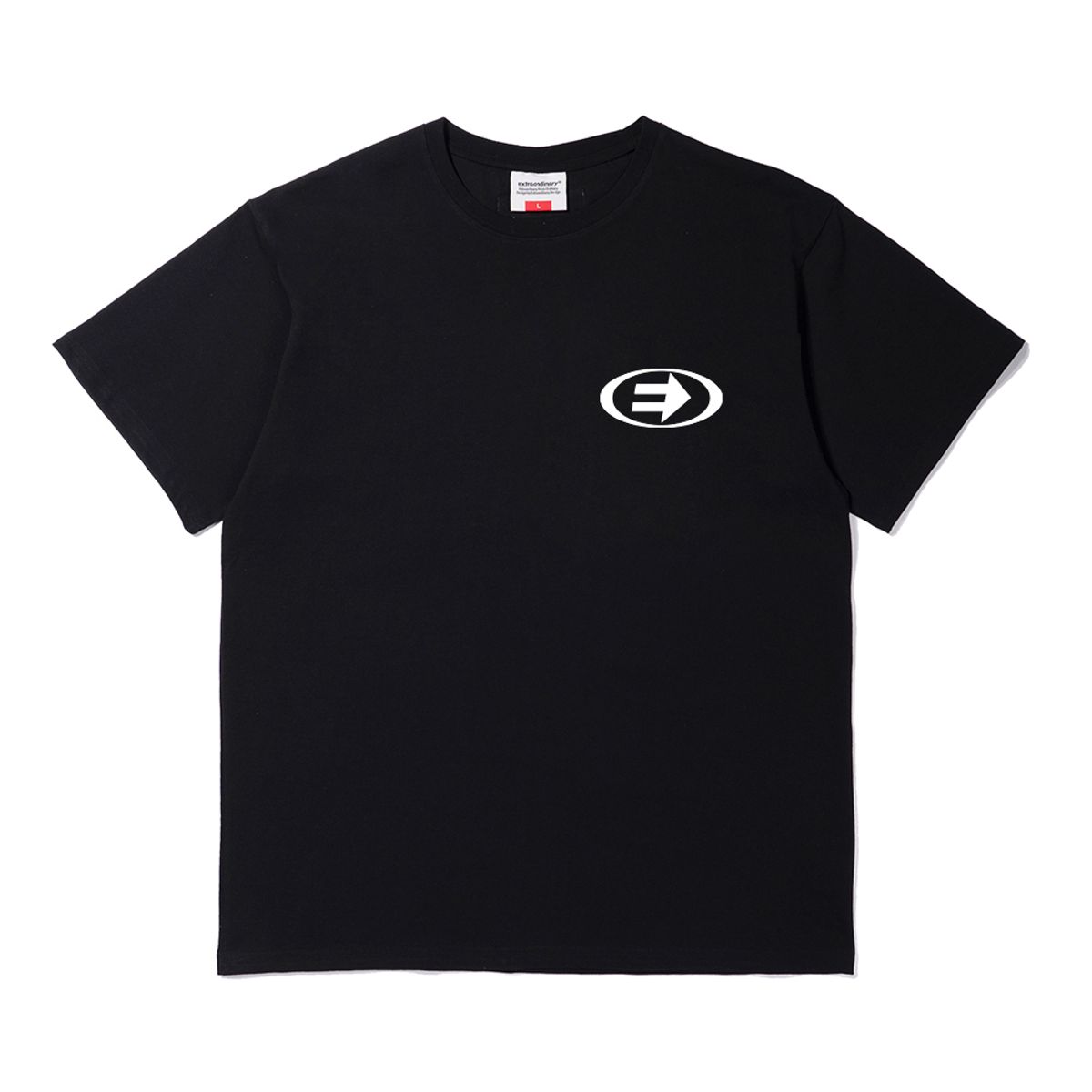 엑스트라오디너리(EXTRAORDINARY) EX SPORT SYMBOL TEE  BLACK