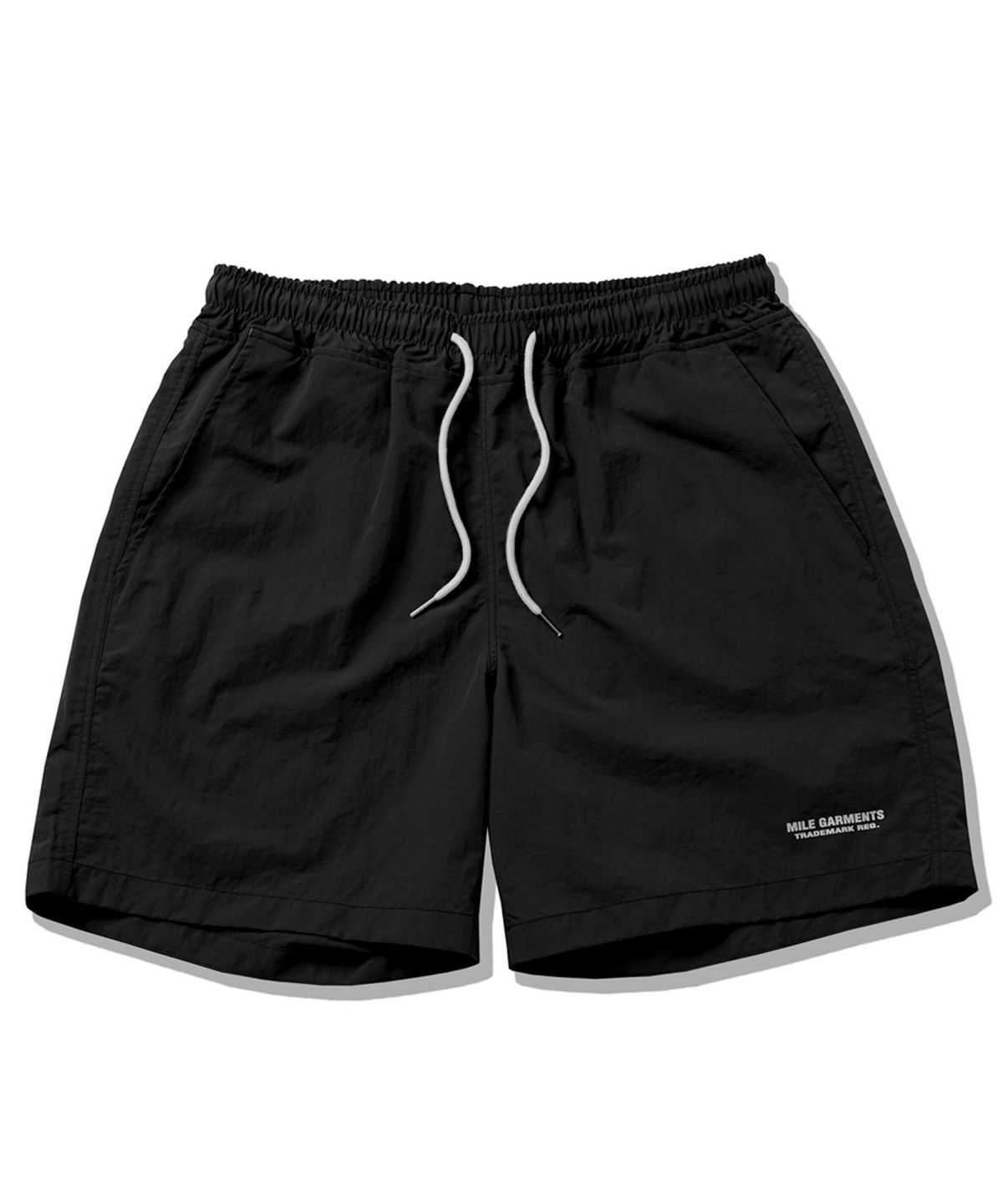 더마일(THEMILE) Summer Signature  Nylon Pants [BLACK]